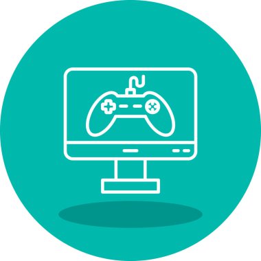 oyun simge vektör çizim 