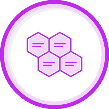 Diyagram web simgesi basit illüstrasyon 