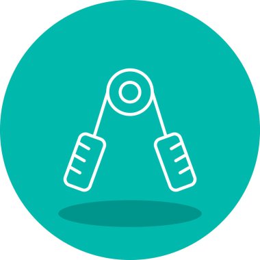 El Kavrama Ağı simgesi basit illüstrasyon