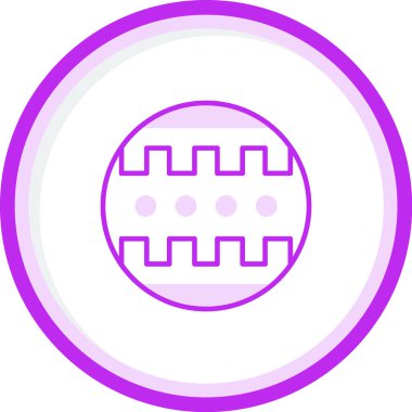 Süs vektörü simgesi modern basit illüstrasyon