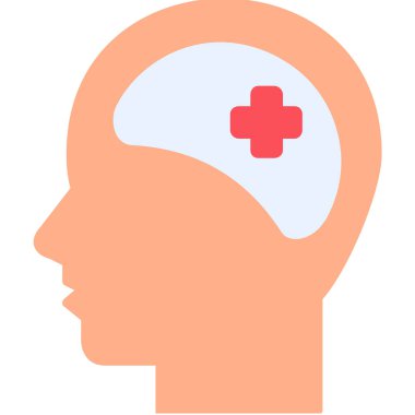 Klinik Psikoloji vektör çizimi tasarımı