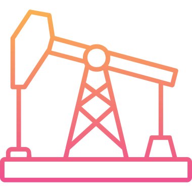 yağ pompası ikon vektör illüstrasyonu 