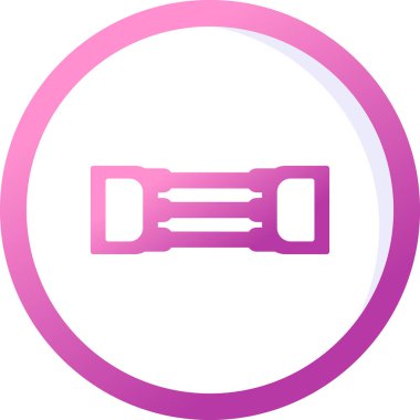 Göğüs açıcı simgesinin web illüstrasyonu