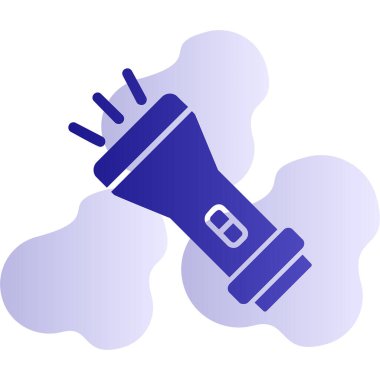 el feneri. Web simgesi basit illüstrasyon