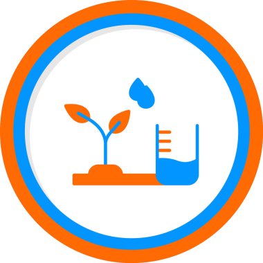 Su Seviyesi Web simgesi vektör çizimi