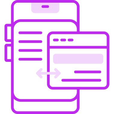 Web simgesi vektör illüstrasyonunu transfer et 