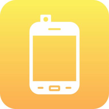 Smartphone web simgesi, vektör çizim 