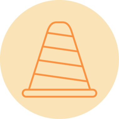 koni simgesi, vektör illüstrasyonu basit tasarım