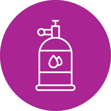 silindir ağ simgesi, vektör illüstrasyonu 