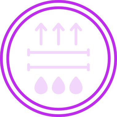 Nem. Web simgesi vektör illüstrasyonu