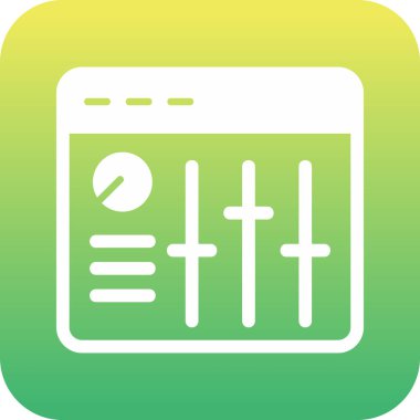 Ses Karıştırıcı vektör çizimi