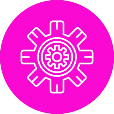 Web simgesi basit illüstrasyon ayarlanıyor