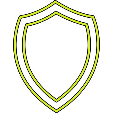 Ağ için koruma kalkanı vektör simgesi 