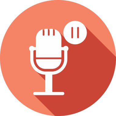 Web simgesi, vektör çizim duraklatma  