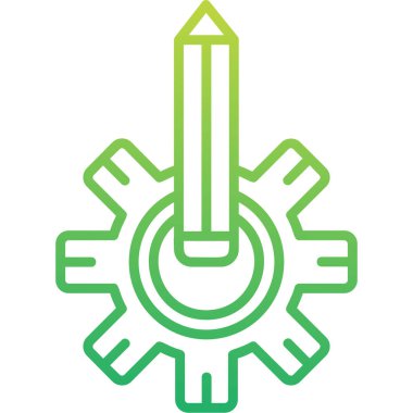 Web simgesi basit illüstrasyon ayarlanıyor