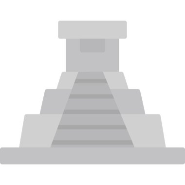 Piramit ağ simgesi vektör illüstrasyonu