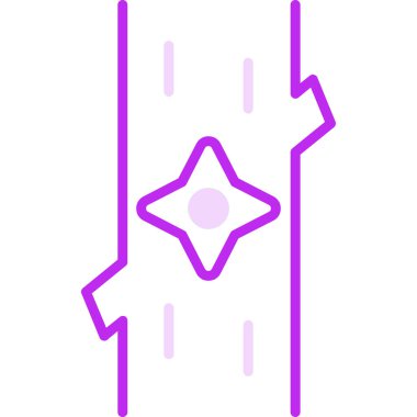 hedef ağ simgesi vektör illüstrasyonu 