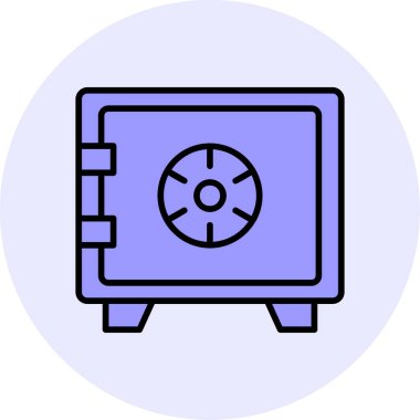 güvenli simge vektör illüstrasyonu 