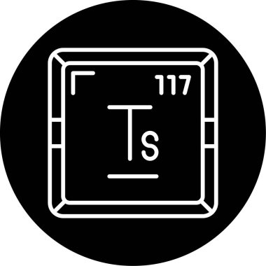 Periyodik tablo simgesinin tennesin kimyasal elementi