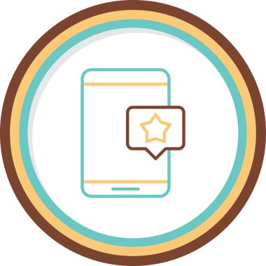 vektör çizimi sosyal medya simge 