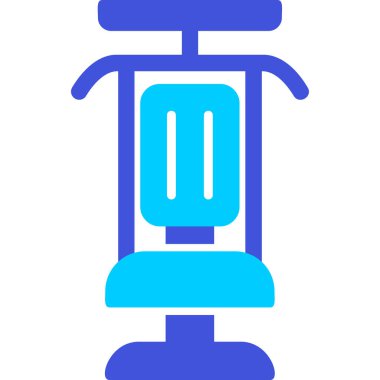 Modern Gym Machine simgesinin vektör çizimi         