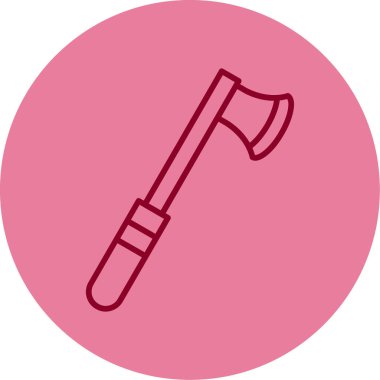 Balta ağ simgesi, vektör illüstrasyonu 