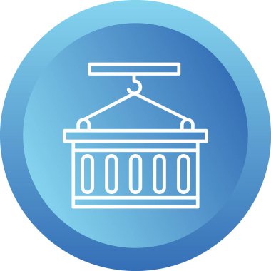 kabuk ağ simgesi vektör illüstrasyonu