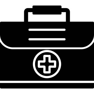 Tıbbi durum web simgesi, vektör illüstrasyonu 