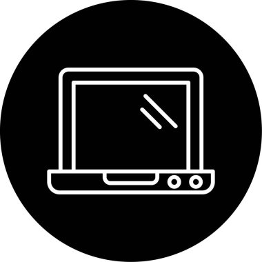 Dizüstü web simge vektör çizim 