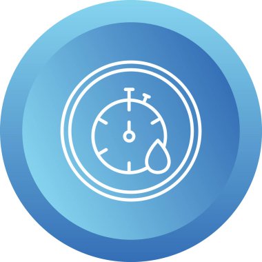 Hızlı Kuru vektör simgesi, illüstrasyon 