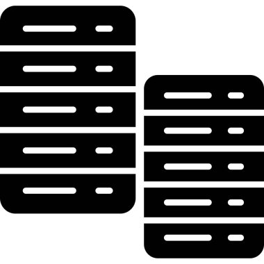 bulut bilgi işlem veri merkezi simgesi  