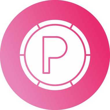 Web simgesi Otopark, illüstrasyon vektör