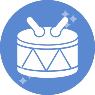 Web simgesi davul, illüstrasyon vektör 