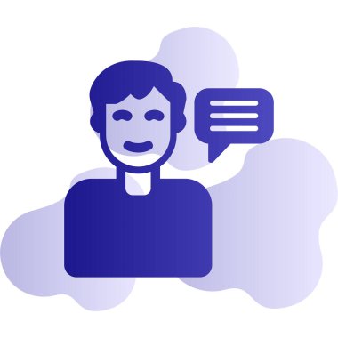 Tavsiye Ağı simgesi basit illüstrasyon