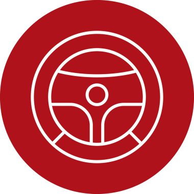 Direksiyon. Web simgesi basit illüstrasyon