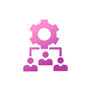 Bir grup insanın vektör çizimi, Takım Yönetimi