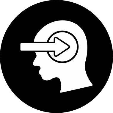 Algı web simgesi basit illüstrasyon 
