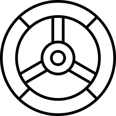 lastik simgesi vektör illüstrasyonu 