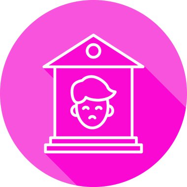 ev simgesi vektör illüstrasyonu 