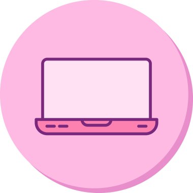 Dizüstü web simge vektör çizim 