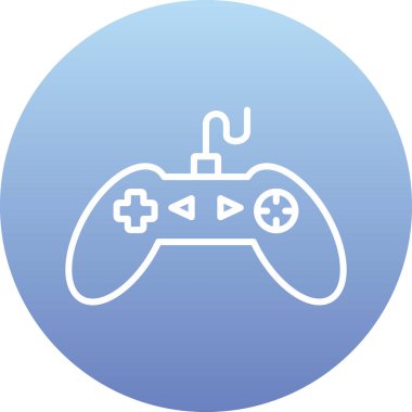 oyun Denetleyici vektör düz simgesi