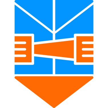 Prizma. Web simgesi basit illüstrasyon                 