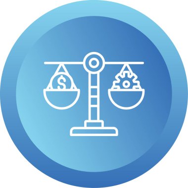 Öncelik web simgesi vektör illüstrasyonu