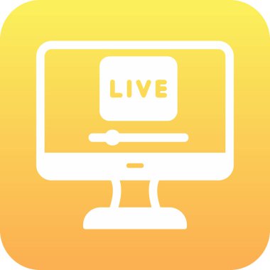 Bilgisayar ekranındaki canlı metnin vektör illüstrasyonu