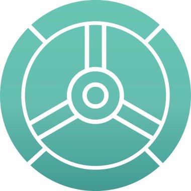 lastik simgesi vektör illüstrasyonu 