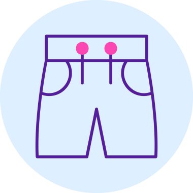 Web simgesi vektör illüstrasyonunu kısaltır