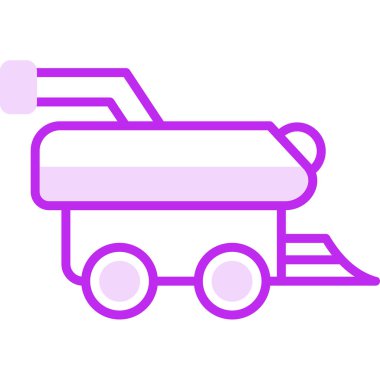 Hasat web simgesi, vektör illüstrasyonu