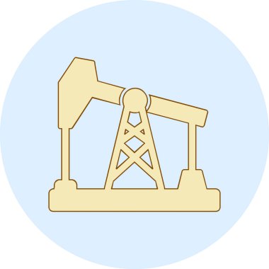 yağ pompası ikon vektör illüstrasyonu 