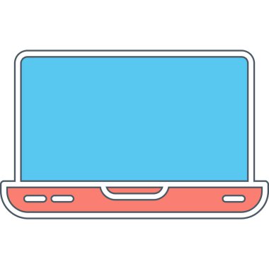 Dizüstü web simge vektör çizim 