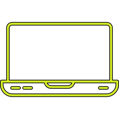 Dizüstü web simge vektör çizim 